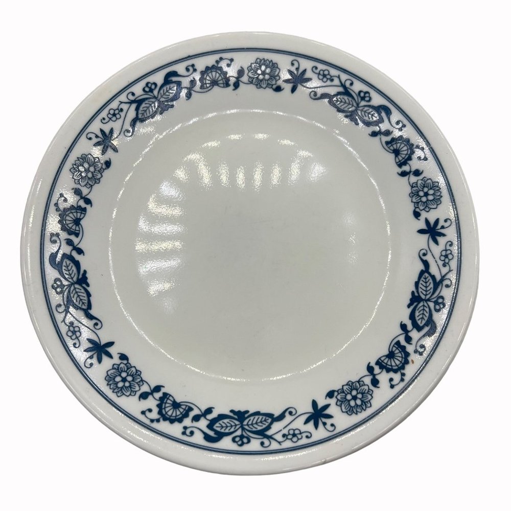 Vintage Corelle Vitrelle Old Town Blue Onion Dessert Bread Butter Plates 4 Piece